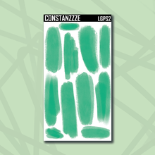 Load image into Gallery viewer, Large Green Plantchette Swatch Sticker Sheet