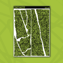 Load image into Gallery viewer, Jumbo Traditional Swirlies Rippies Sticker Sheet