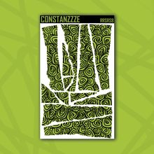 Load image into Gallery viewer, Traditional Swirlies Rippies Sticker Sheet