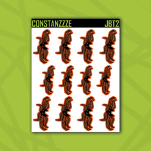 Load image into Gallery viewer, Traditional Jack Bows Sticker Sheet