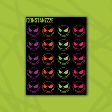 Load image into Gallery viewer, Traditional Jack Head Sticker Sheet