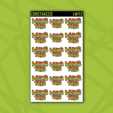Load image into Gallery viewer, Zombie Traditional What's This Sticker Sheet