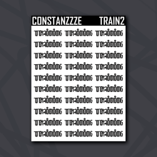 Load image into Gallery viewer, Training (print/block/script) Sticker Sheet