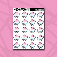 Load image into Gallery viewer, Pride Cloud Sticker Sheet