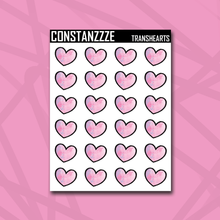 Load image into Gallery viewer, Pride Heart Sticker Sheet