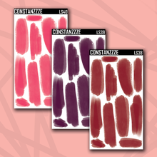 Load image into Gallery viewer, Large Valentines Color Swatch Sticker Sheet