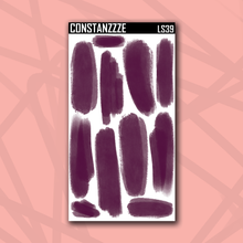 Load image into Gallery viewer, Large Valentines Color Swatch Sticker Sheet