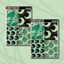 Load image into Gallery viewer, Green Plantchette Deco Box Sticker Sheet