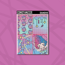 Load image into Gallery viewer, Pastel Space Kandi Deco Box Sticker Sheet