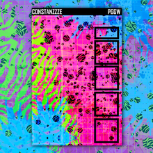 Load image into Gallery viewer, Neon Go Wild Pattern Deco Boxes (choose your size)