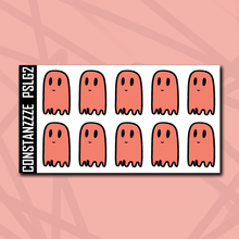 Load image into Gallery viewer, PSL Ghostie Notes Sticker Sheet