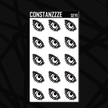 Load image into Gallery viewer, Large Skull Witch Eye Sticker Sheet