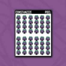 Load image into Gallery viewer, Mouth Eye Checklist Sticker Sheet