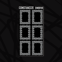 Load image into Gallery viewer, White Rose Full Box Sticker Sheet