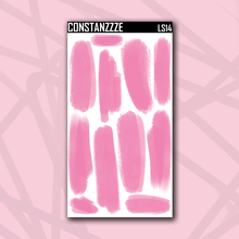 Load image into Gallery viewer, Large Kawaii Winter Swatch Sticker Sheet