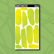 Load image into Gallery viewer, Large Summer Waves Swatch Sticker Sheet