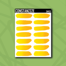 Load image into Gallery viewer, Summer Waves Swatch Sticker Sheet