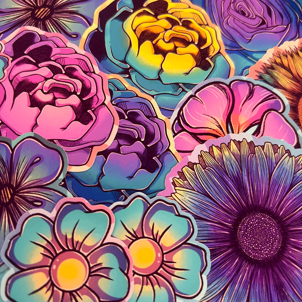 Race to Wild Big Floral Die Cut Bundle