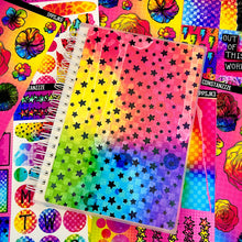 Load image into Gallery viewer, Rainbow Star Checker Reusable Sticker Book
