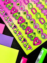 Load image into Gallery viewer, Halloween 2025 Advent Day 2 Sticker Sheets
