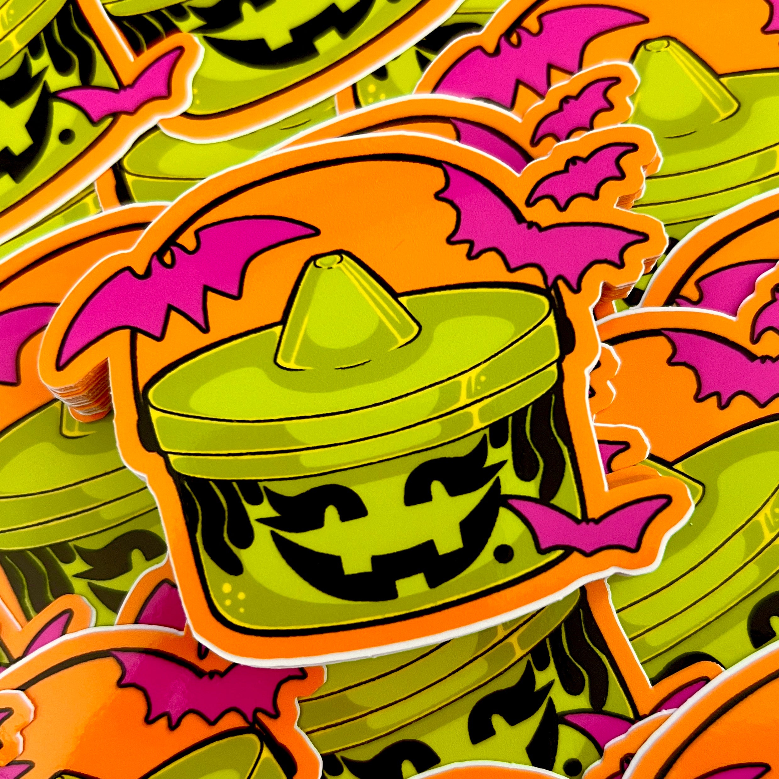 Stickerbucket Green Bucket Vinyl Sticker – Constanzzze