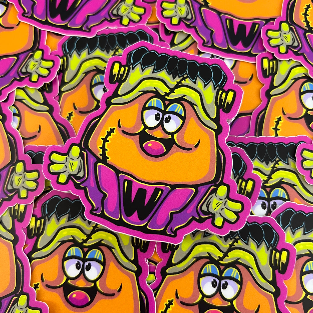 Franken Nugget Vinyl Sticker