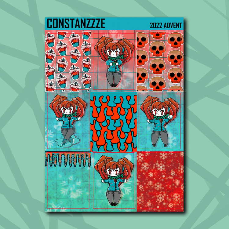 318 Themed Vertical Deco Boxes