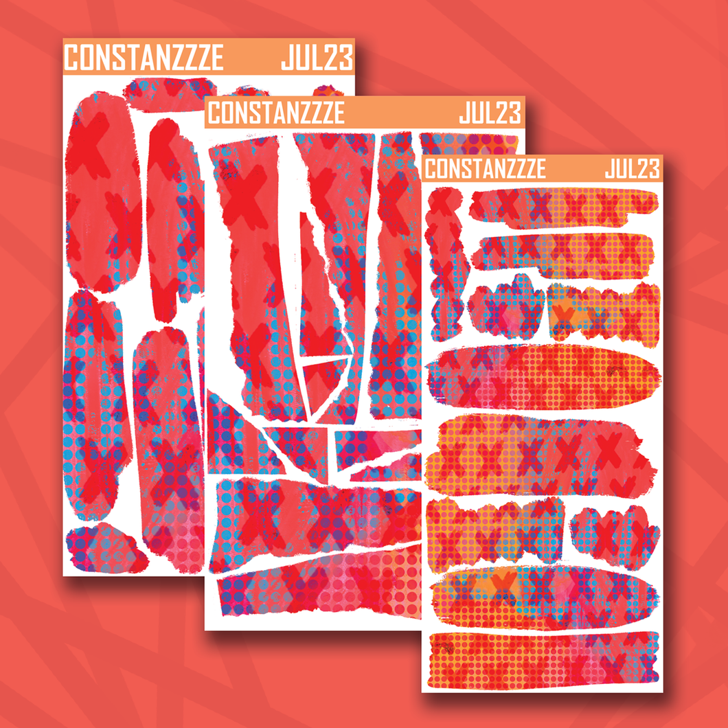 318 HGS Dot X Themed Layering Sheets