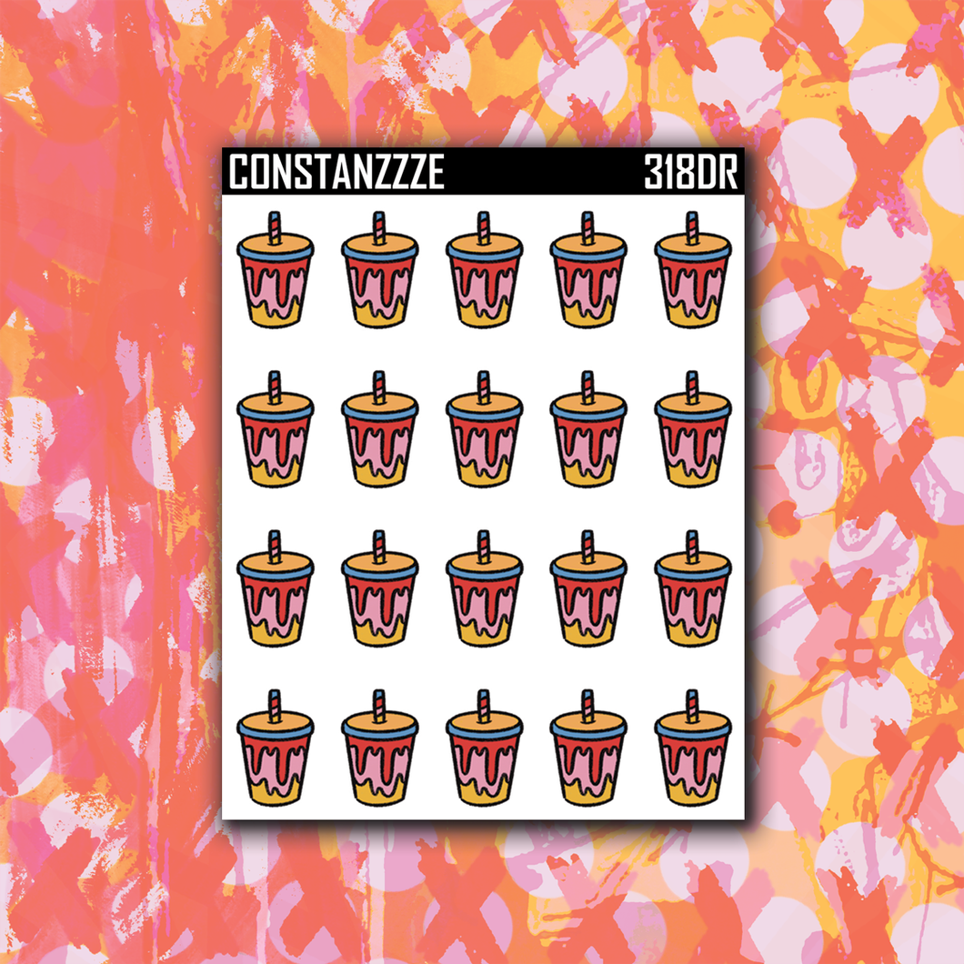 318 Drink Sticker Sheet