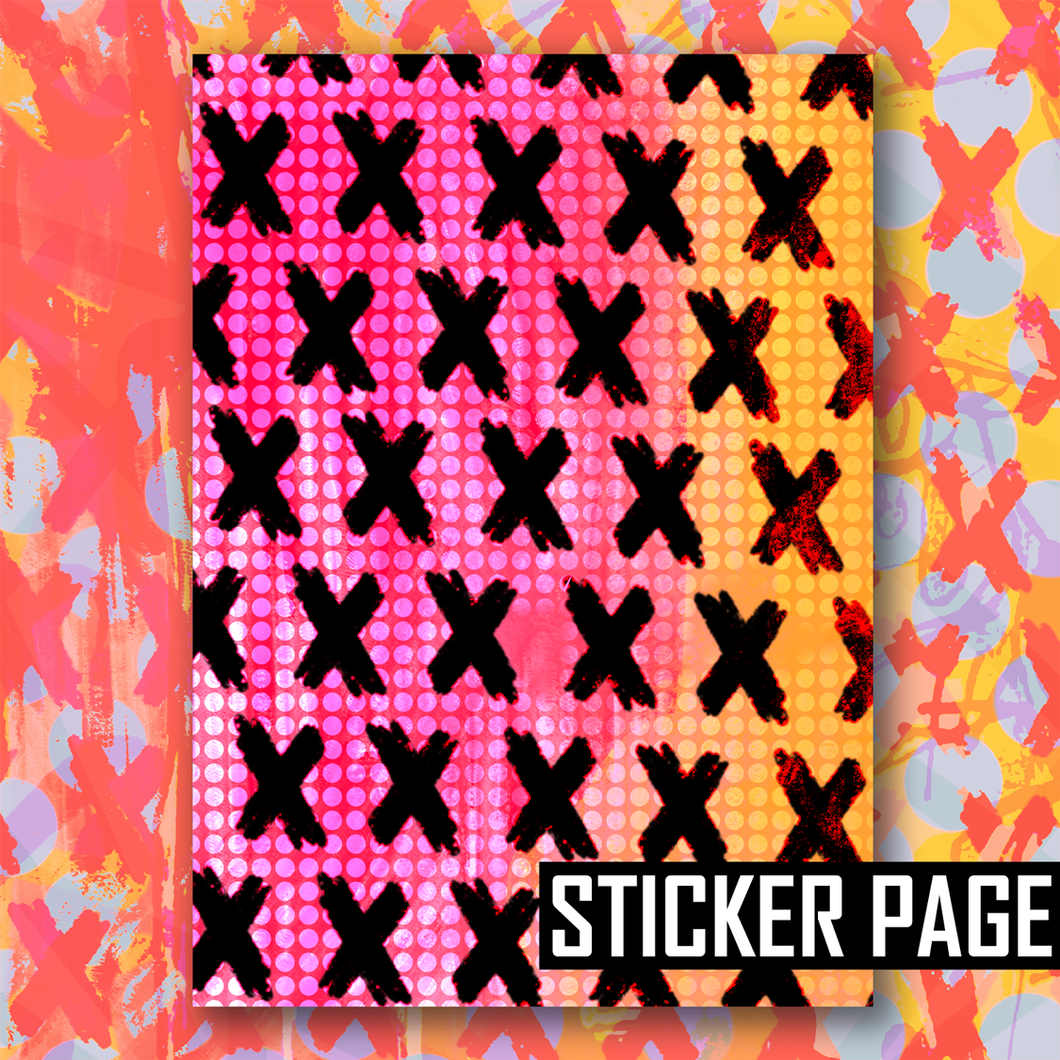 318 X Sticker Page