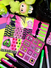 Load image into Gallery viewer, Halloween 2025 Advent Day 13 Sticker Sheets
