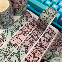 Load image into Gallery viewer, Pastel Ghostie Washi Tape 20mm
