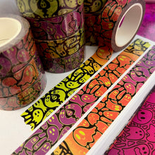 Load image into Gallery viewer, Halloween Ghostie Sparkle Washi Tape 15mm
