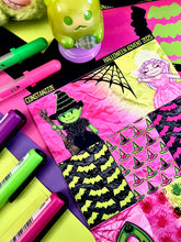 Load image into Gallery viewer, Halloween 2025 Advent Day 13 Sticker Sheets
