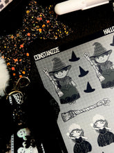 Load image into Gallery viewer, Halloween 2025 BW Advent Day 9 Sticker Sheets
