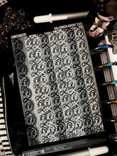 Load image into Gallery viewer, Halloween 2025 BW Advent Day 3 Sticker Sheets
