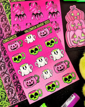 Load image into Gallery viewer, Halloween 2025 Advent Day 3 Sticker Sheets
