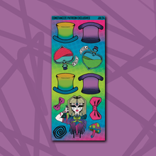 Load image into Gallery viewer, Alice Gone Mad Deco+ Sticker Sheets
