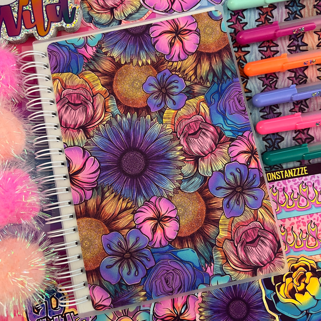 Wild Florals Reusable Sticker Book