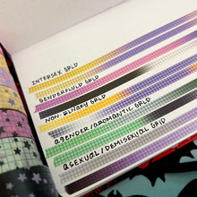 Load image into Gallery viewer, Pride Grid Washi Tape 5mm
