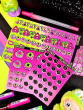 Load image into Gallery viewer, Halloween 2025 Advent Day 2 Sticker Sheets
