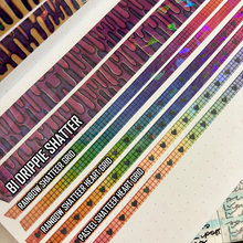 Load image into Gallery viewer, Drippie Pride Shatter Washi Tape 5/15mm
