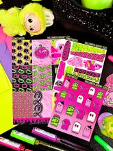 Load image into Gallery viewer, Halloween 2025 Advent Day 8 Sticker Sheets
