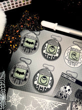 Load image into Gallery viewer, Halloween 2025 BW Advent Day 5 Sticker Sheets
