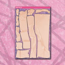 Load image into Gallery viewer, Spooky Disco Jumbo Tape Sticker Sheet
