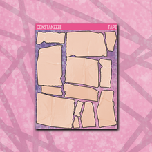 Load image into Gallery viewer, Spooky Disco Small Tape Sticker Sheet
