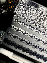 Load image into Gallery viewer, Halloween 2025 BW Advent Day 12 Sticker Sheets
