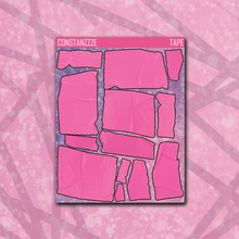 Load image into Gallery viewer, Spooky Disco Small Tape Sticker Sheet
