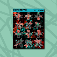 Load image into Gallery viewer, Spooky Winter Snowflake Sticker Sheet
