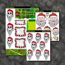 Load image into Gallery viewer, NBC 2023 Advent Day 4 Sticker Sheets
